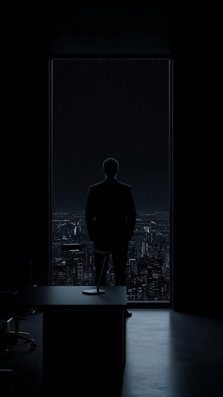 深夜办公室·创始人剪影