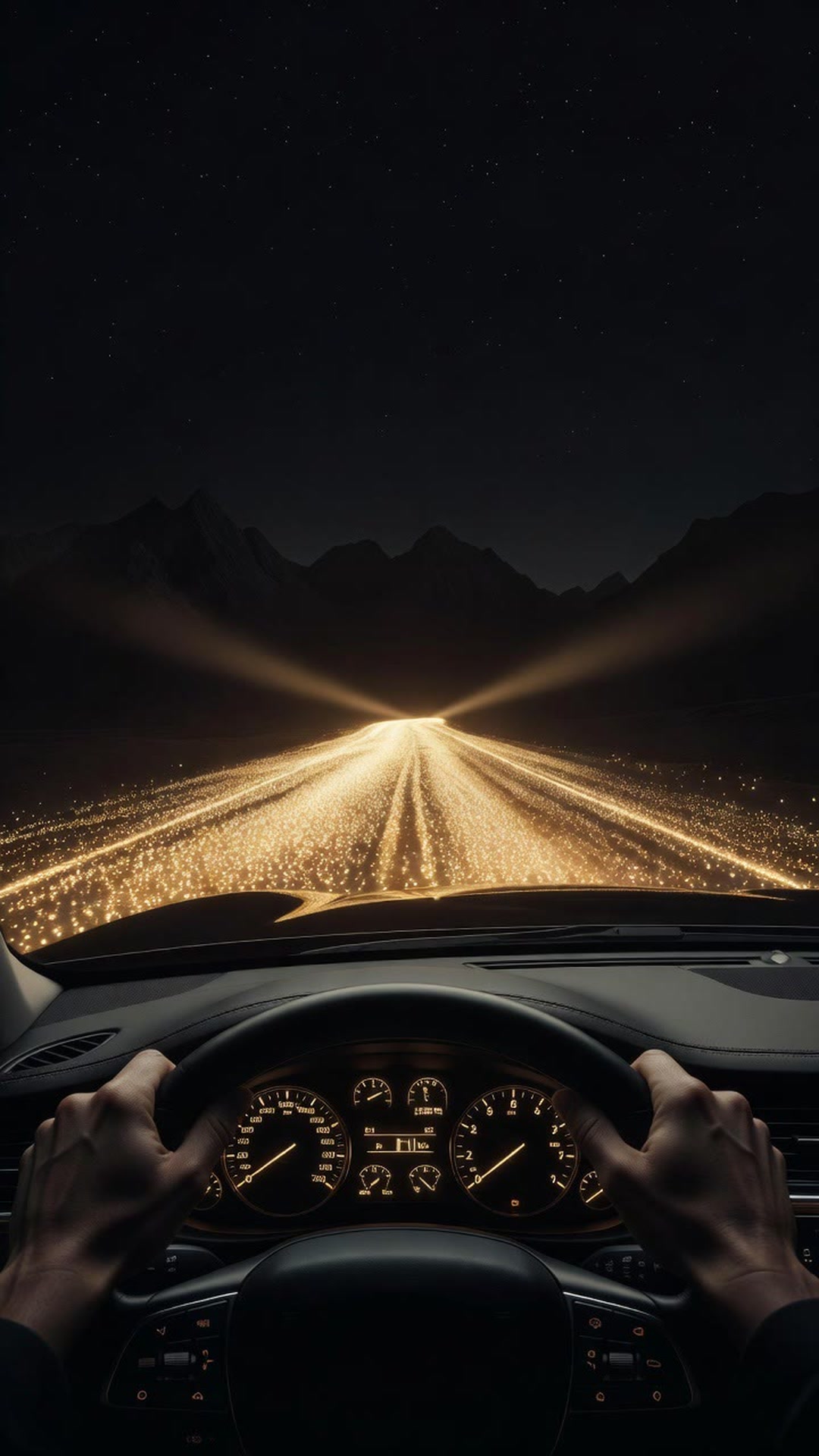 金色公路驾驶舱