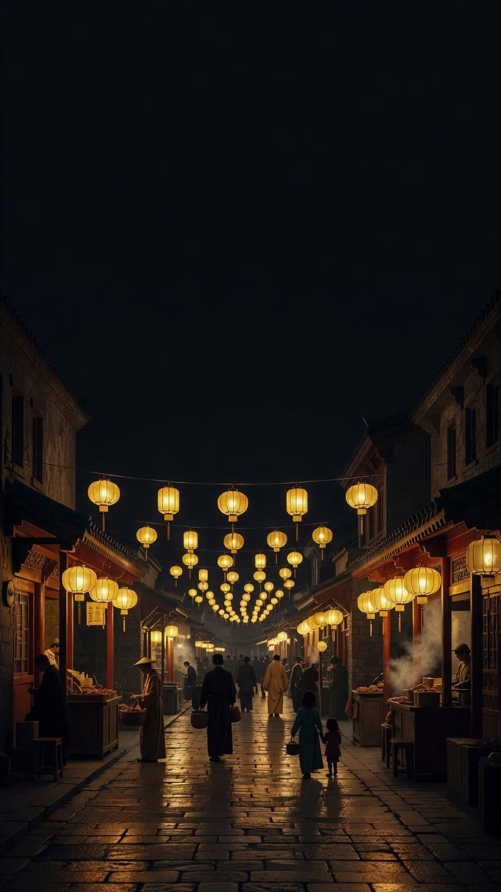 夜市灯笼
